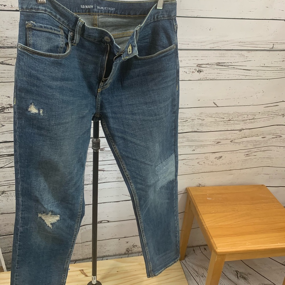 Old Navy Distressed Denim